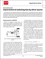 Improving Switching Loss by Driver Source Improving Switching Loss by Driver Source