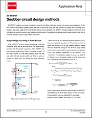 Snubber Circuit Design Methods for SiC MOSFETs Snubber Circuit Design Methods for SiC MOSFETs